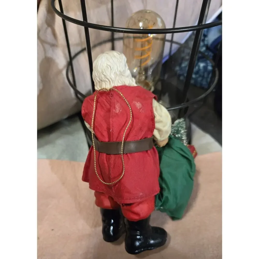 Possible Dreams Clothique Santa 1994 w/ Toy Bag & Tree Vintage Christmas Figure